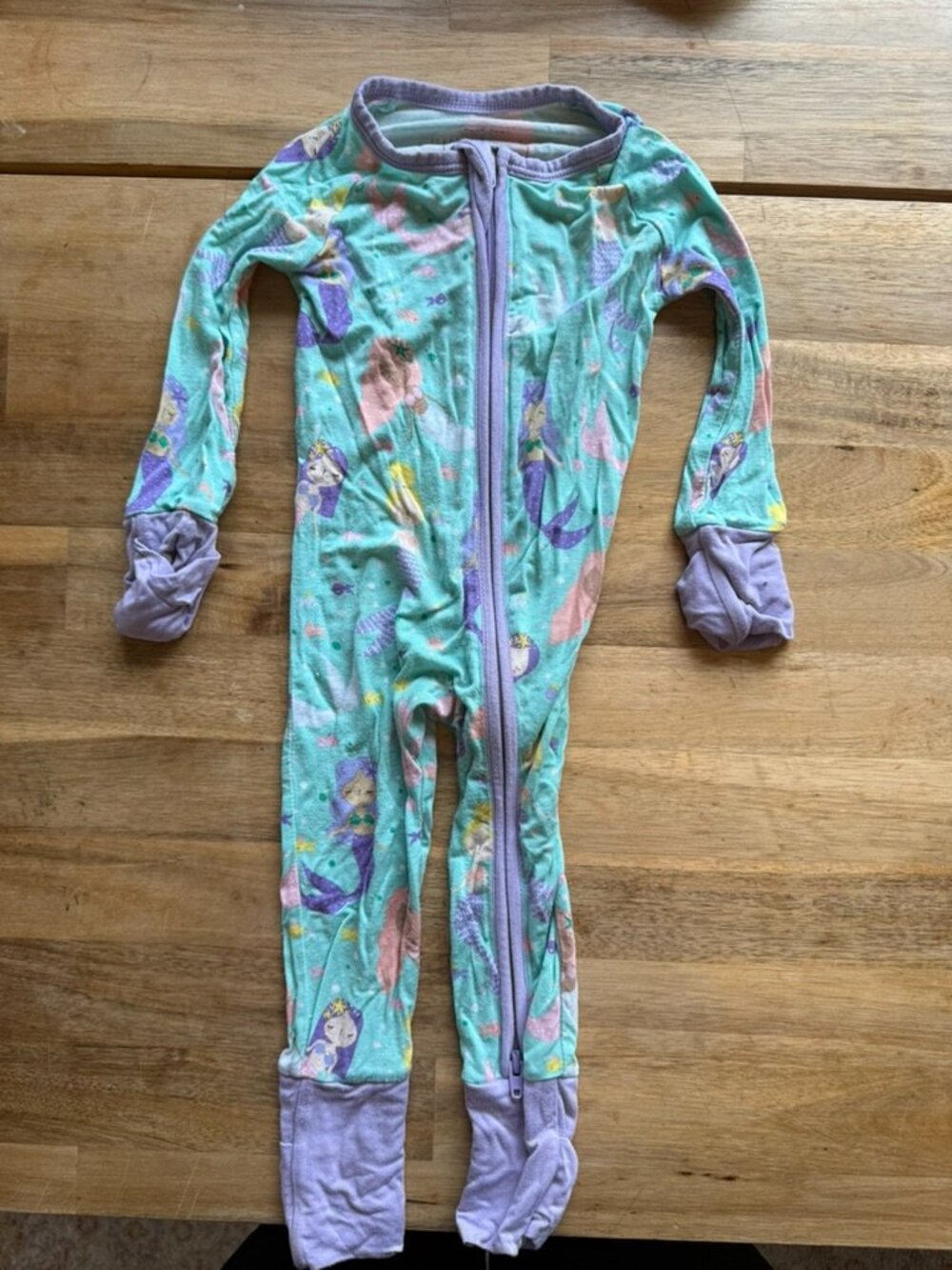 LIttle Sleepies Mermaid zippy 0-3 months